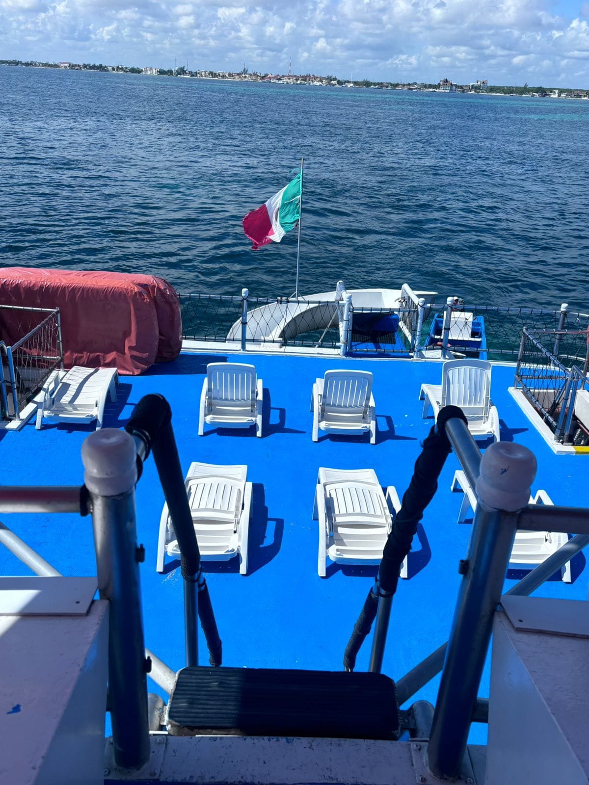 Open bow seating on Dancer Catamaran