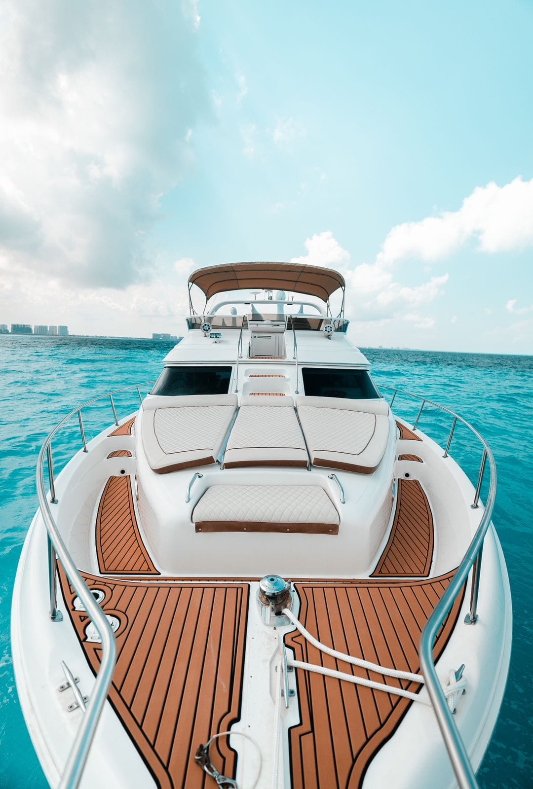 Luxury yacht Cancun